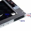 Adaptador para Hd 2.5 SATA DVD Drive Caddy 12,7mm Notebook - Image 4