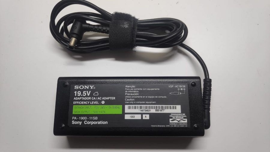 Fonte Carregador para Notebook Sony Vaio 19.5v - Imagem 4