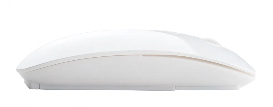 Mouse Óptico Branco Sem Fio Wireless GT WSL - Imagem 2