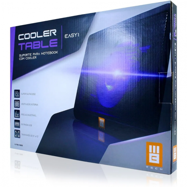 Suporte Base com Cooler para Notebook 14″ e 15″